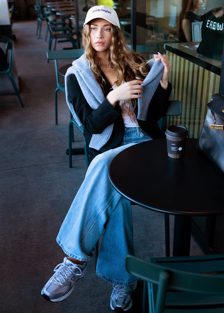 The Favorite Baseball Cap Burgundy // Favorite Daughter main image 0