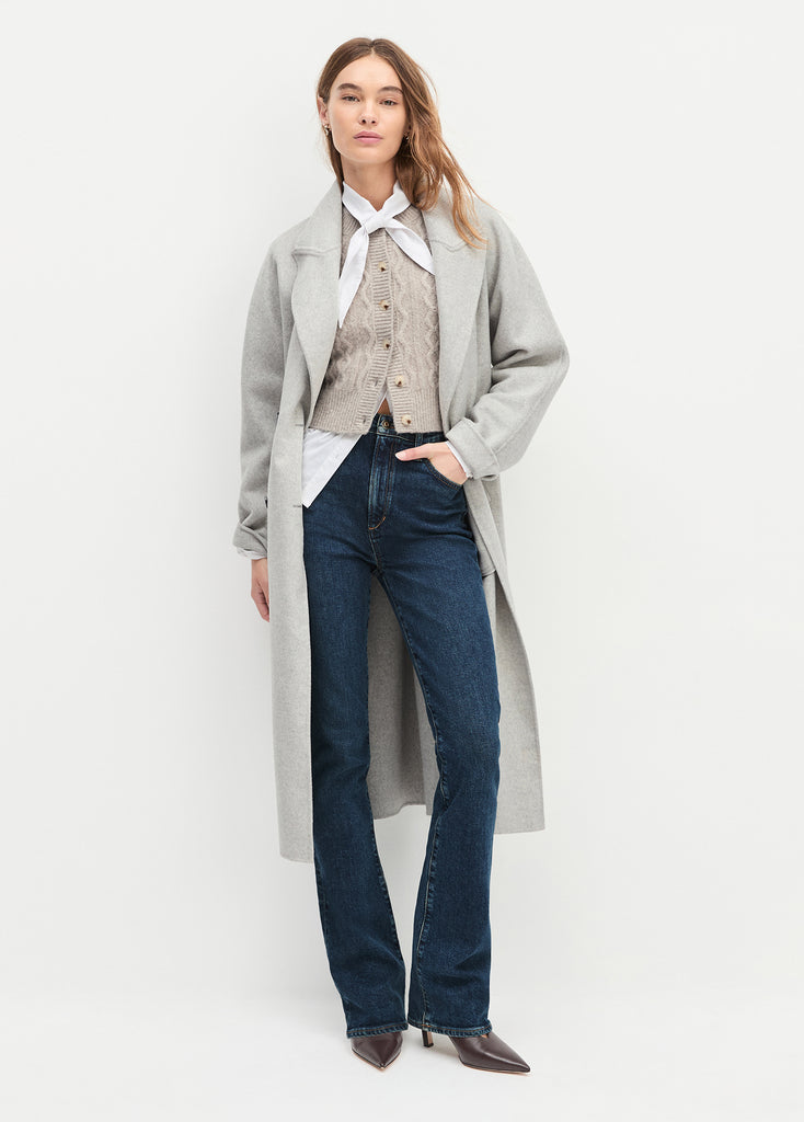 The Luca Coat in Light Gray | Women's Trench Coats | Favorite Daughter