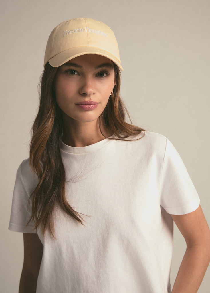 Favorite Daughter Baseball Hat white