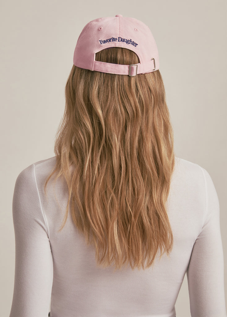 Favorite Daughter Pink  MOM OF THE YEAR Adjustable Baseball Hat With 2 Gifts THE MOM OF THE YEAR BASEBALL HAT | Favorite Daughter main image 4