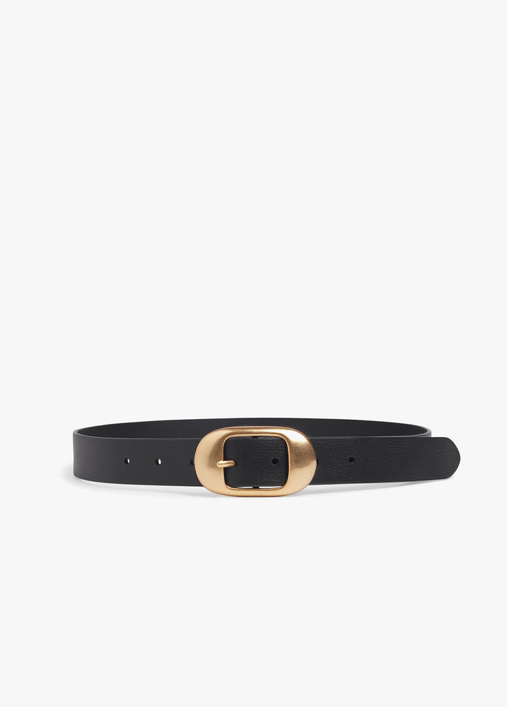 Black Antique Skinny Jean Belt | women
