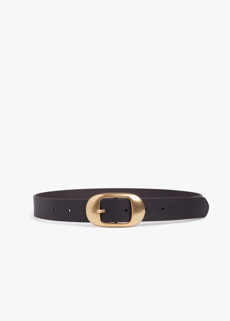 Dark Brown Antique Skinny Jean Belt | women display picture 1