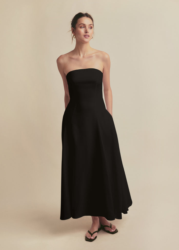 walmart plus size black dress THE FAVORITE LINEN DRESS