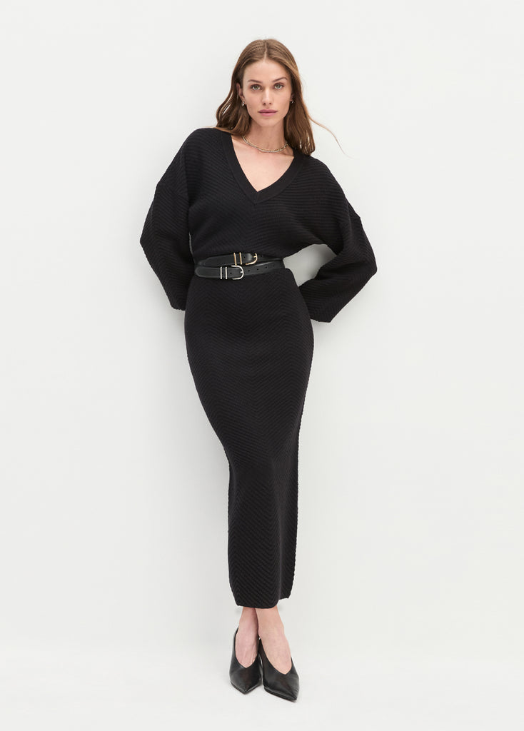 Favorite Daughter The Ava Dress | Black | Size XS