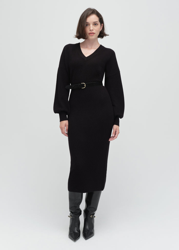 The Ava Dress Petite Black / XL
