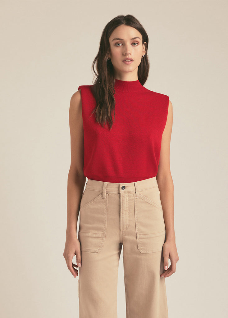 Favorite Daughter shops The Zoom Top Twist Front Cutout Top