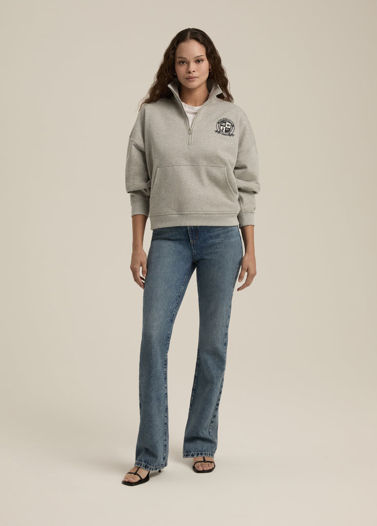 THE COACHES HALF ZIP JACKET | Favorite Daughter