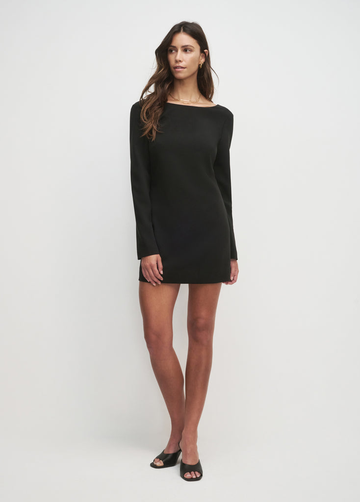 cute black dresses long sleeve The Meet Dress for Women, Size 8, 72% Polyester, 22% Rayon, 6% Spandex Collection_signature Custom-made Chic Champagne Mermaid Accessory size:S Glamorous A