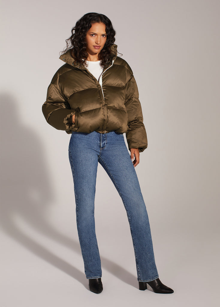 Bronze hot sale puffer jacket