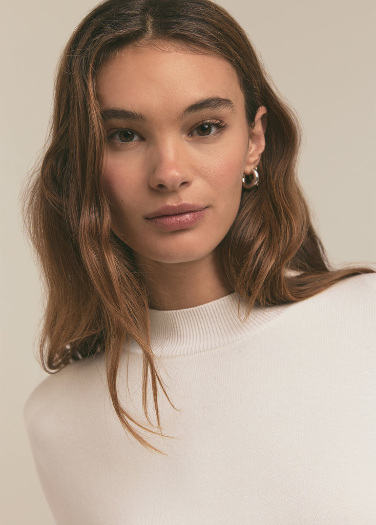 THE WHITNEY TOP - IVORY main image 0