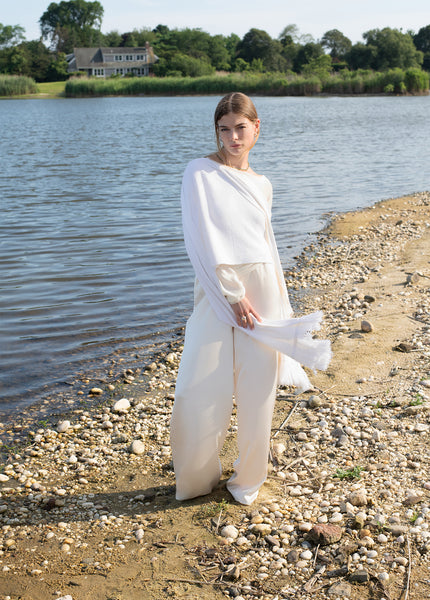 THE FRINGE LIGHTWEIGHT KNIT SCARF | Favorite Daughter