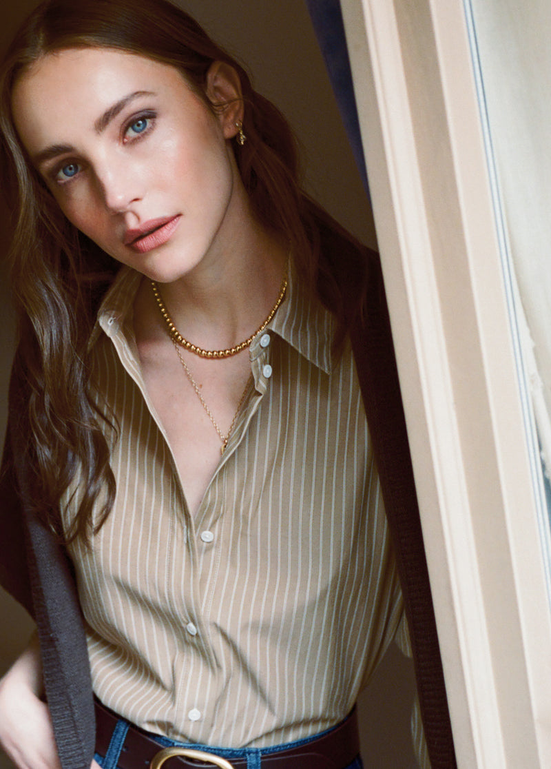 oatmeal stripe