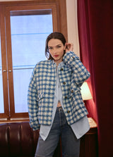 ジャケット・アウター 2015FW JUST CAVALLI houndstooth jacket 2015FW JUST CAVALLI houndstooth jacket