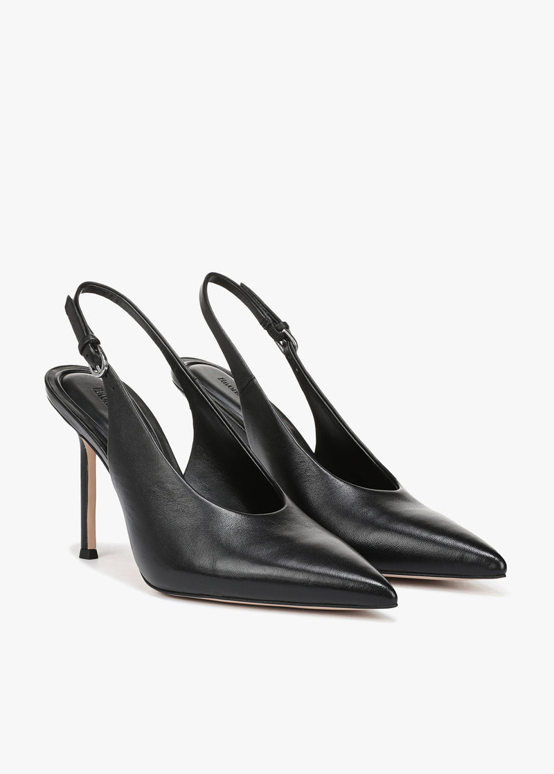 black leather
