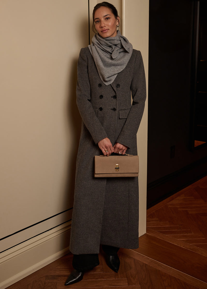 THE SUEDE HEIRLOOM CLUTCH