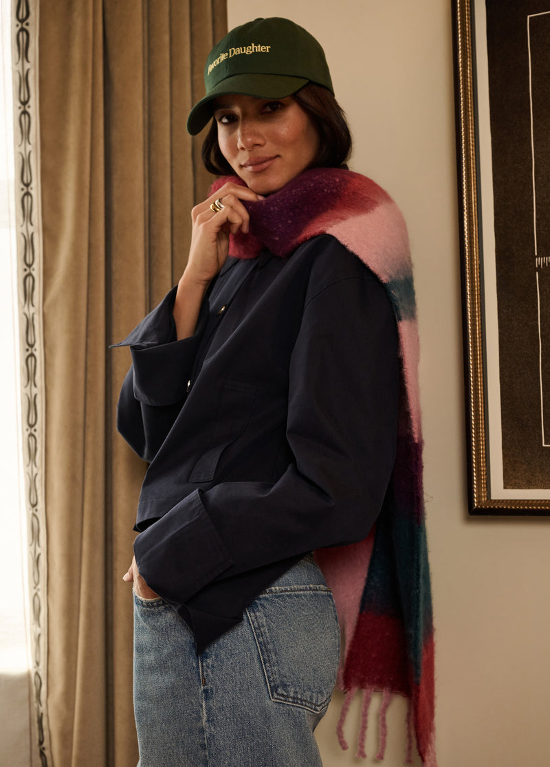 THE MIXED SIGNALS FRINGE SCARF