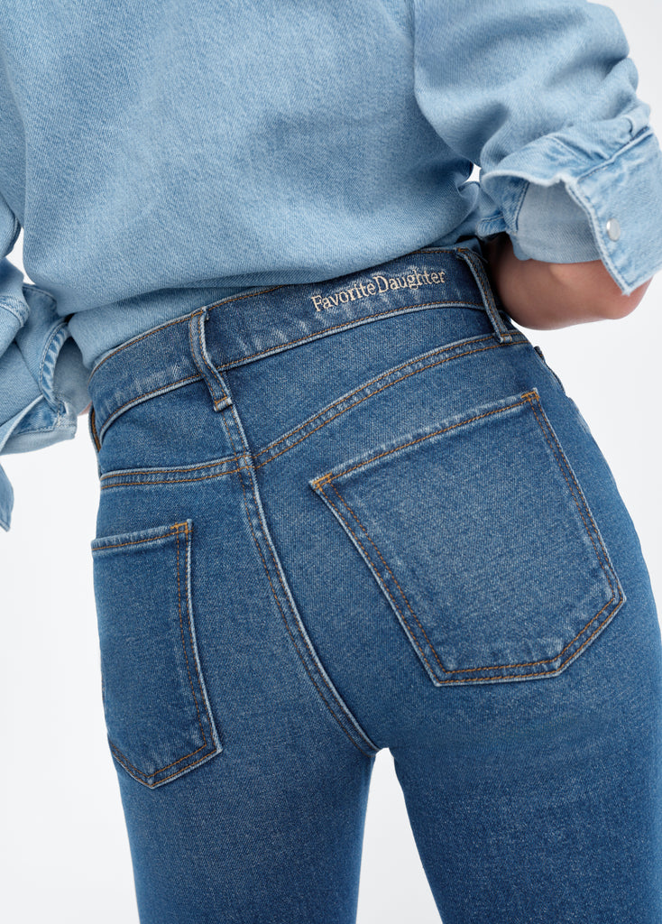 The Shortie Morgan High Rise Boot | Petite Denim | Favorite Daughter