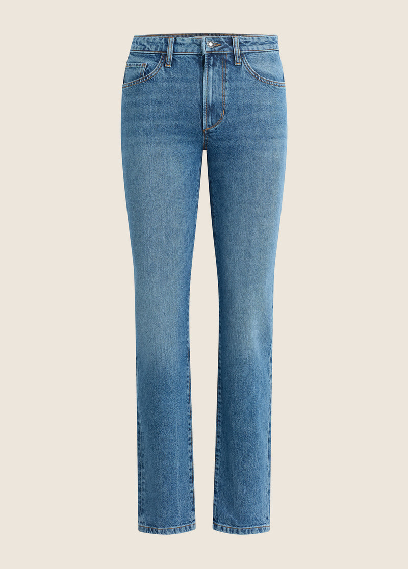 THE JEN MID RISE SLIM STRAIGHT