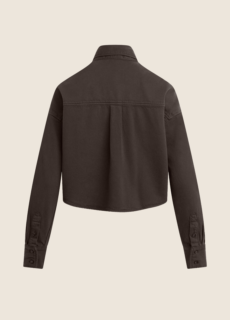 THE CROP EX-BOYFRIEND SHIRT