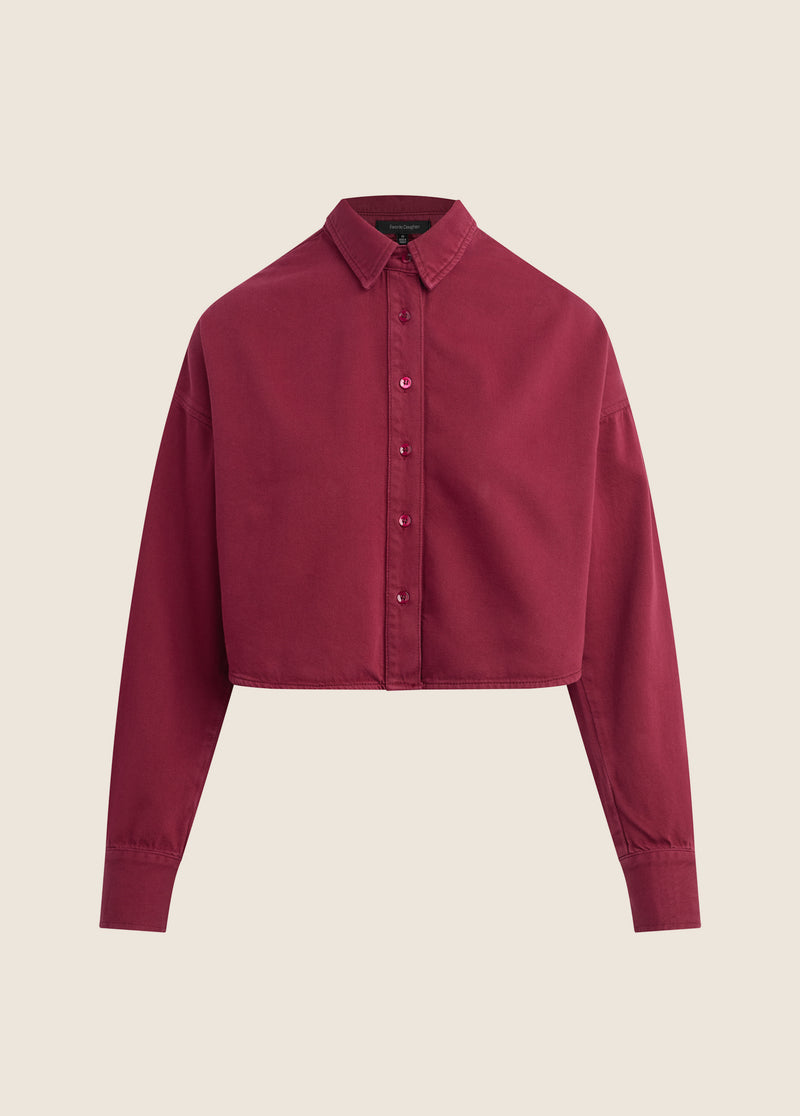 THE CROP EX-BOYFRIEND SHIRT