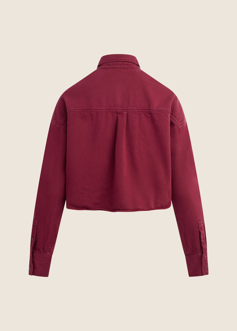THE CROP EX-BOYFRIEND SHIRT