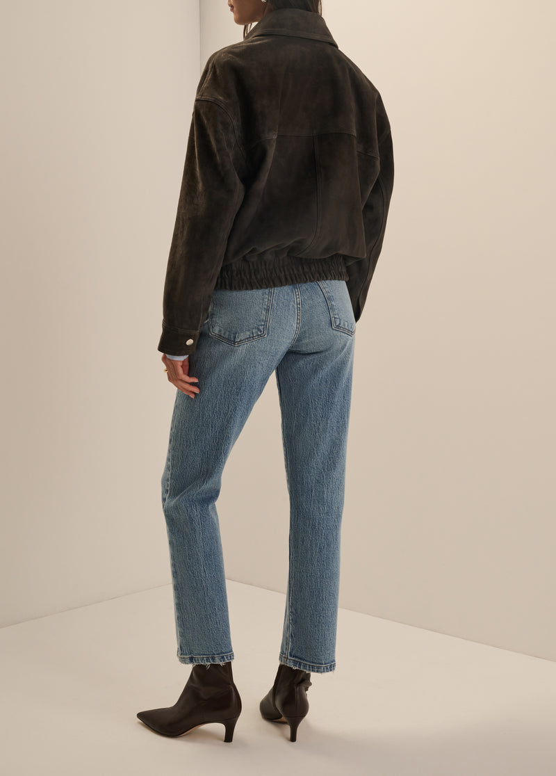 THE SUEDE BLEEKER JACKET