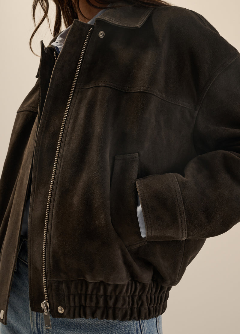 THE SUEDE BLEEKER JACKET