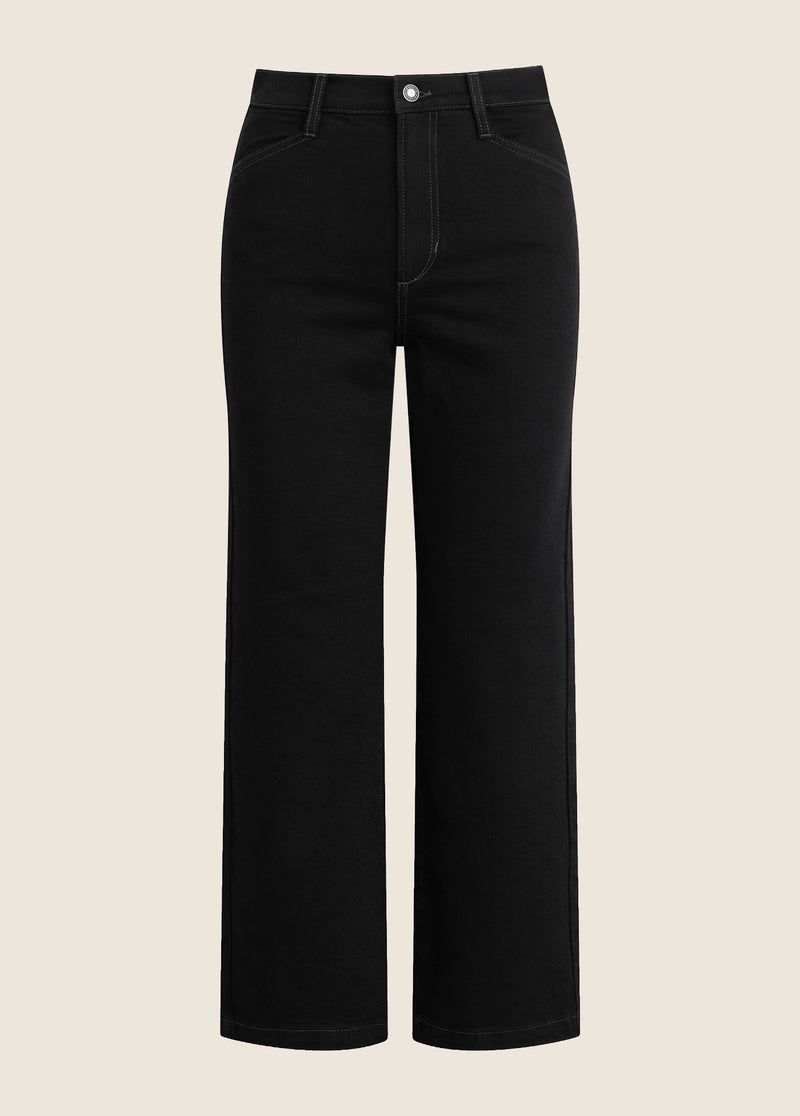 THE RUBY MID RISE WIDE LEG