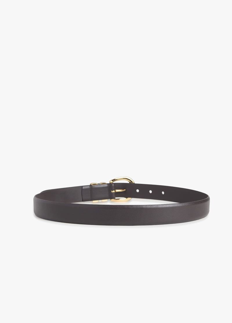 dark brown polished gold