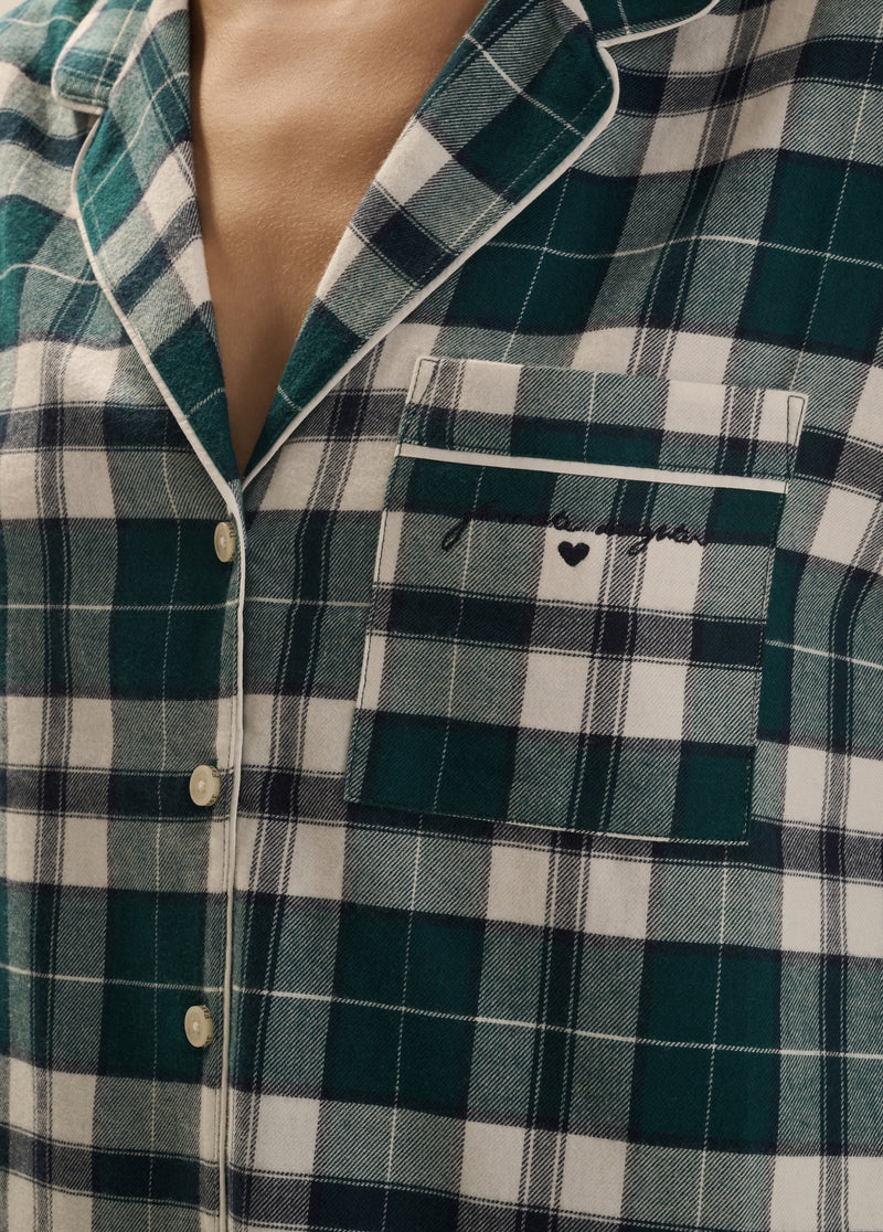 THE FAVORITE FLANNEL PJ SET