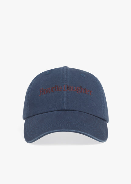 Classic Navy Burgundy Logo Hat | women display picture 1