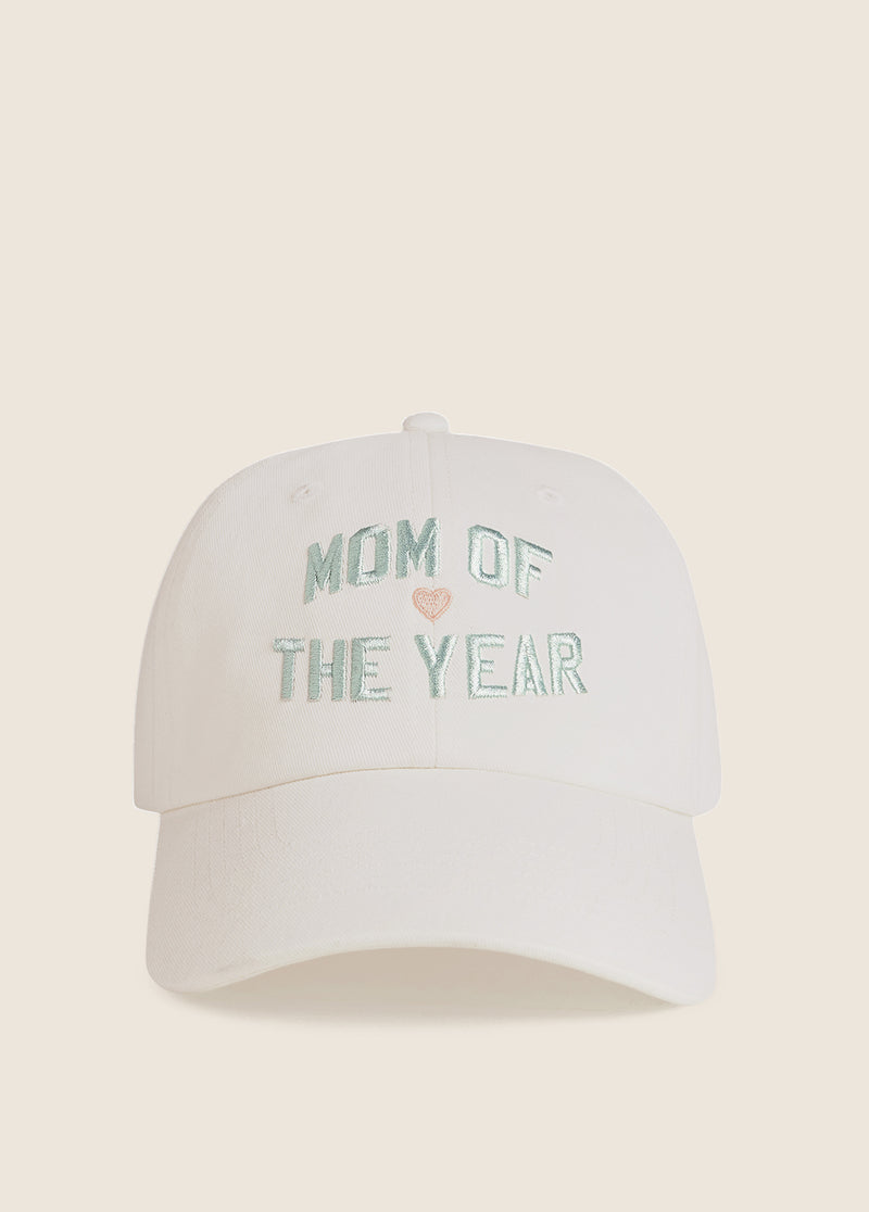 THE MOM OF THE YEAR BASEBALL HAT