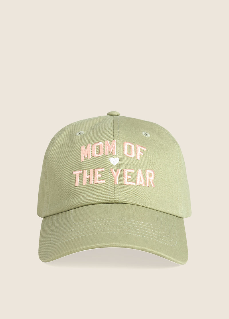 THE MOM OF THE YEAR BASEBALL HAT