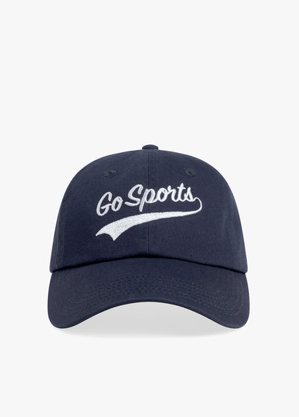 Go Sports Your Favorite Daughter Cotton Twill Adjustable Baseball Cap NWT Favorite Daughter Go Sports Hat in Khaki & Navy | REVOLVE main image 3