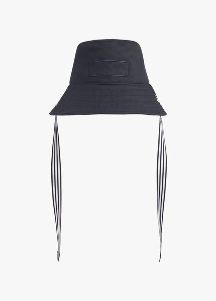 Favorite Daughter Womens Script Bucket with Striped Ties THE SCRIPT BUCKET HAT | Favorite Daughter main image 2
