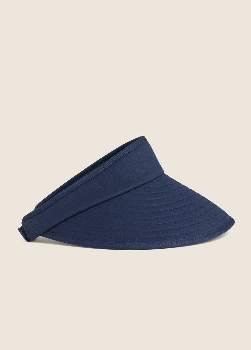 VISOR WITH EMBROIDERED LOGO