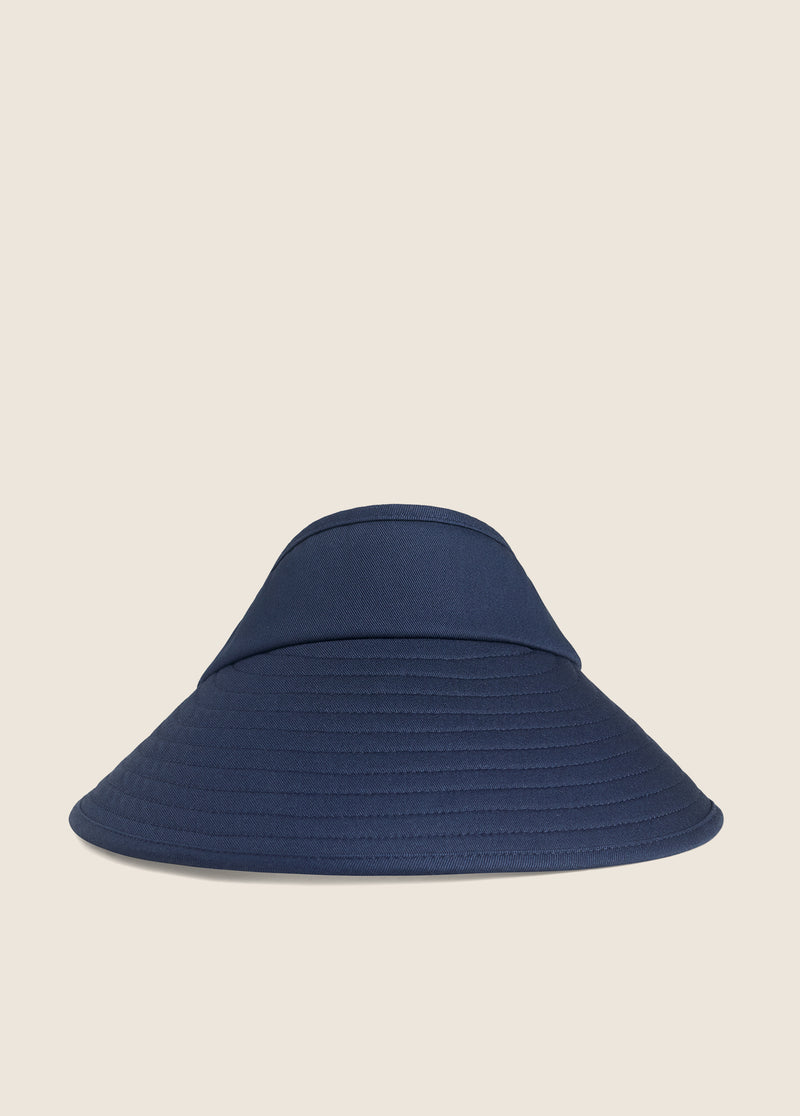 VISOR WITH EMBROIDERED LOGO