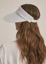 Favorite Daughter White Visor Hat NWT Favorite Daughter Visor With Embroidered Logo | Women main image 4
