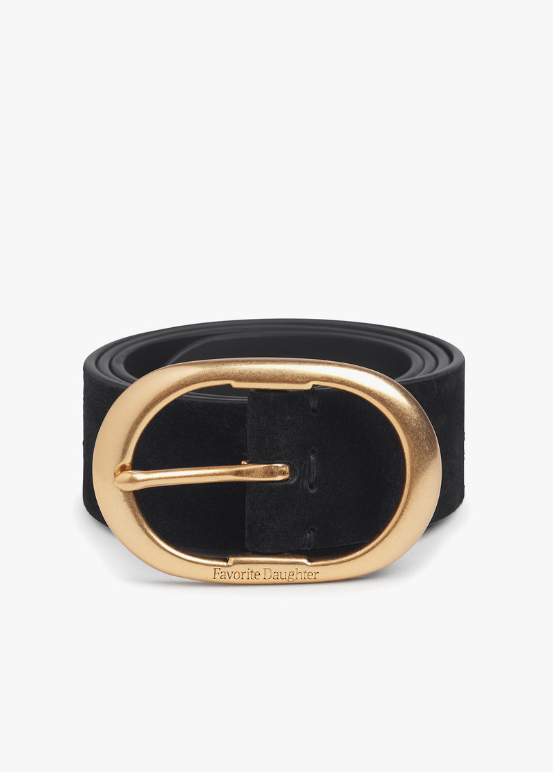 suede black antique brass