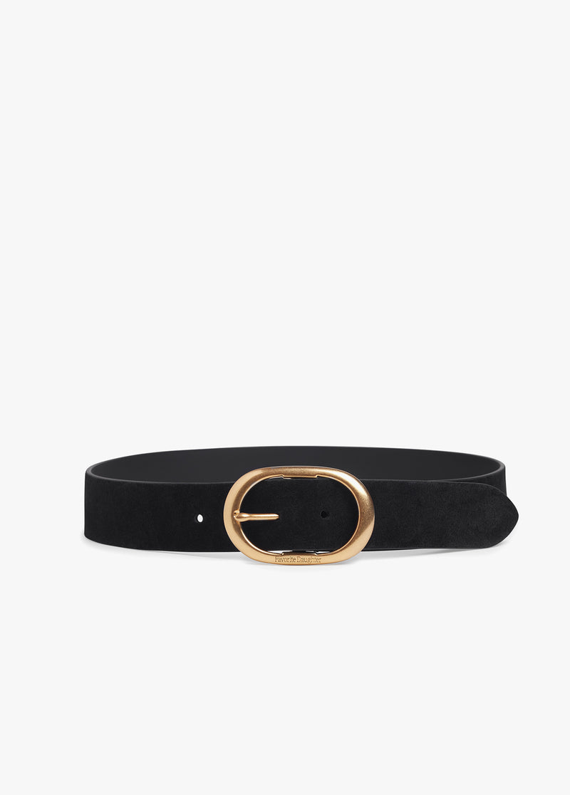 suede black antique brass