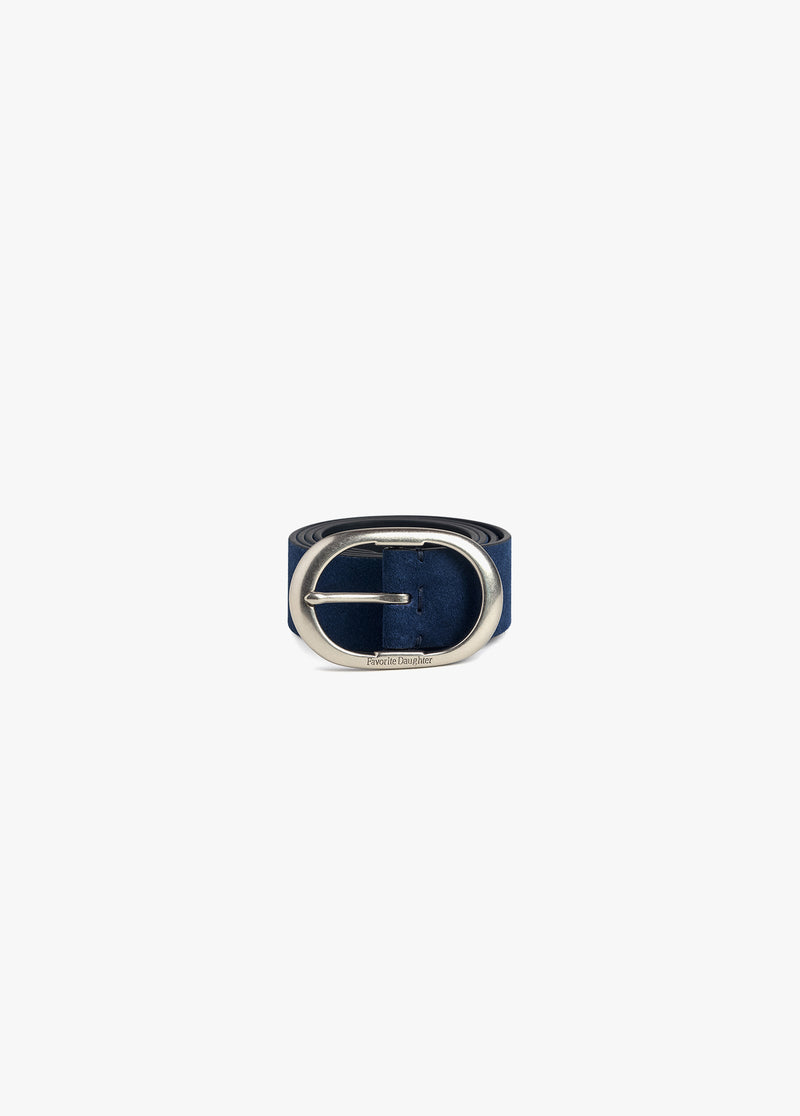 navy tumbled nickel