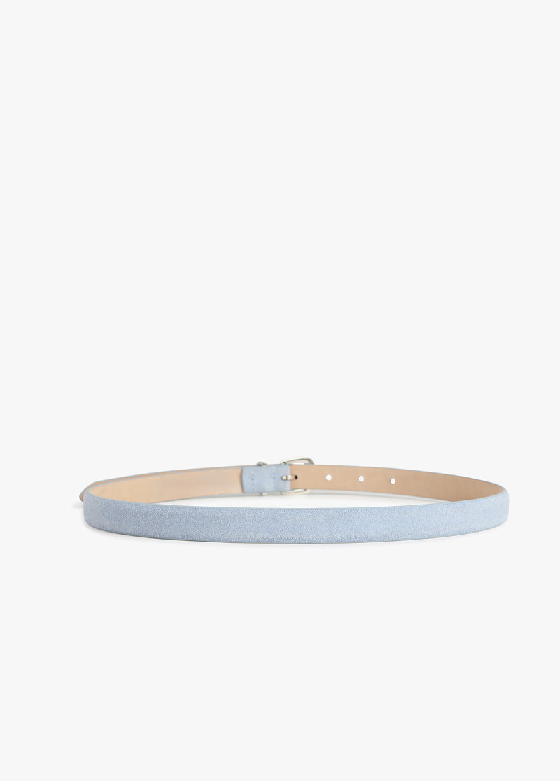 soft blue polished nickel