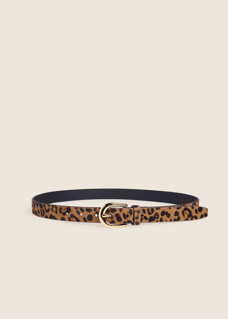 THE LEOPARD FAVORITE BELT