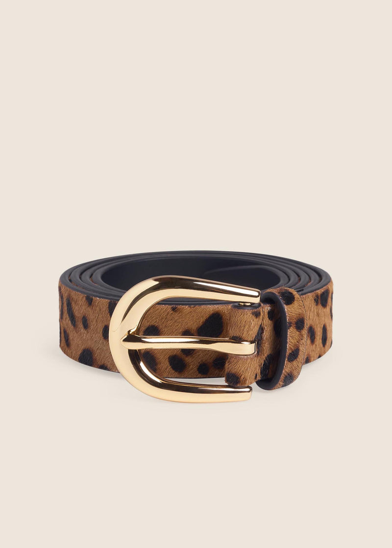 THE LEOPARD FAVORITE BELT