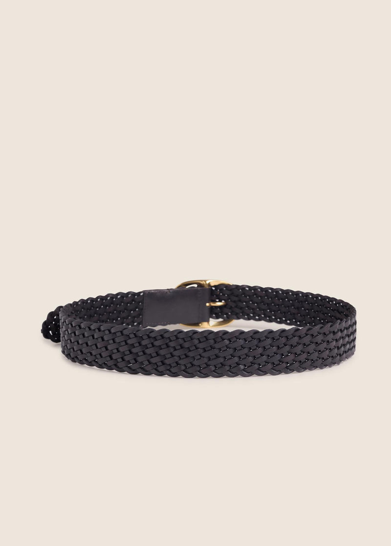 THE WOVEN JEAN BELT