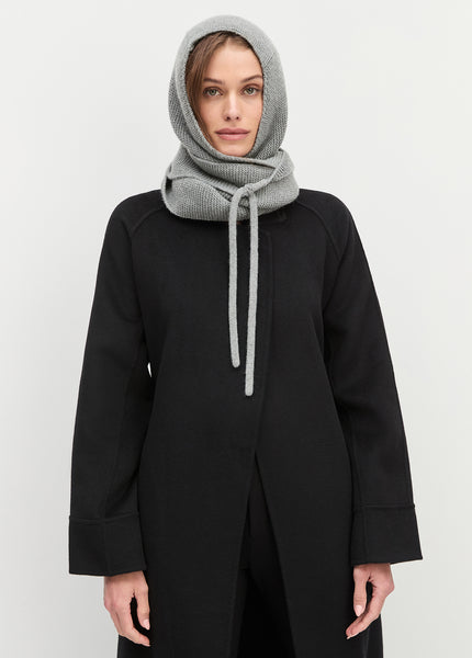 Cozy Grey Heather Hooded Scarf | women's Scarfs | Favorite Daughter