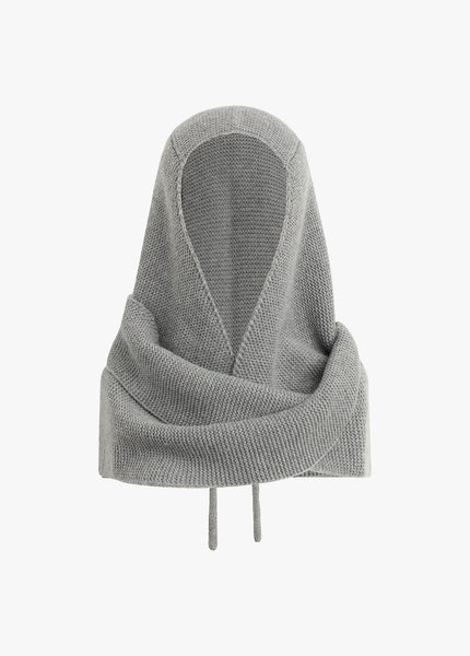 Cozy Grey Heather Hooded Scarf | women's Scarfs | Favorite Daughter
