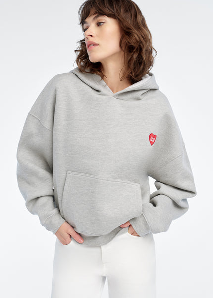 ❤️HTH HEART LOGO HOODIE❤️ glitter heart logo zip hoodie – YZ