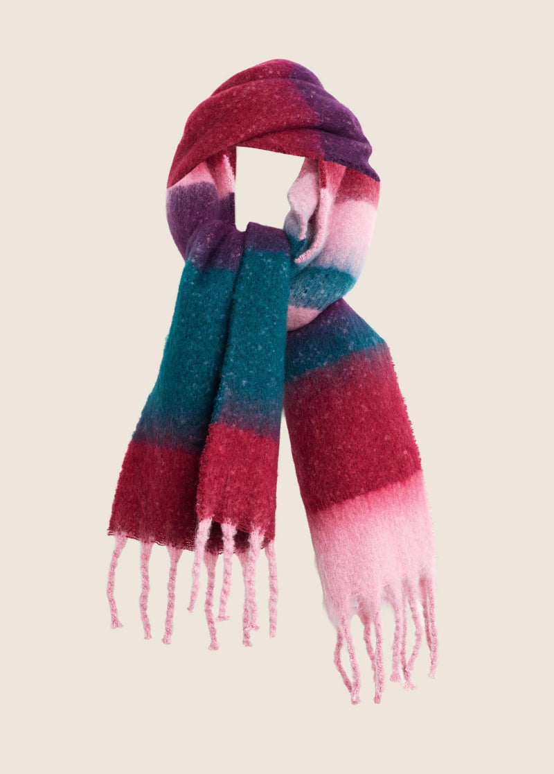 THE MIXED SIGNALS FRINGE SCARF