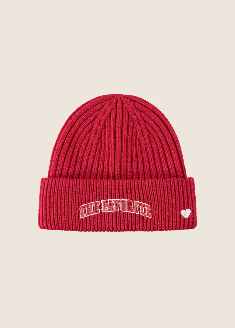 THE FAVORITE LOGO BEANIE